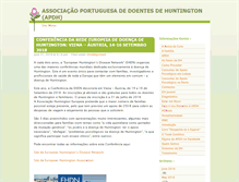 Tablet Screenshot of huntington-portugal.com